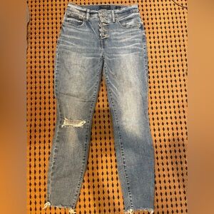 Lucky Brand Women's High Rise Button-Fly Jeans - Light Blue